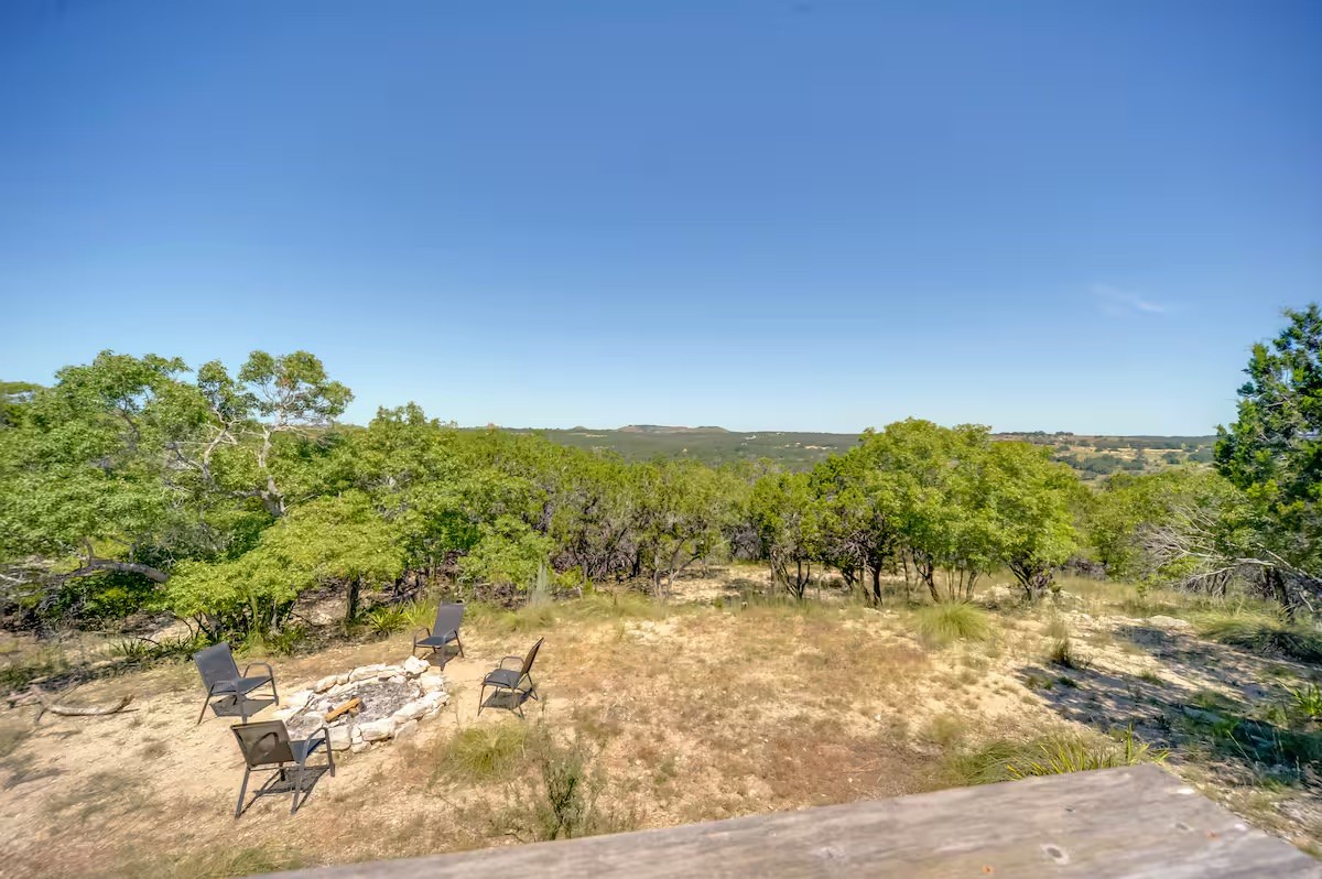17 September Ridge Johnson City, TX 78636 - Photo 18 of 40 View of yard with a fire pit