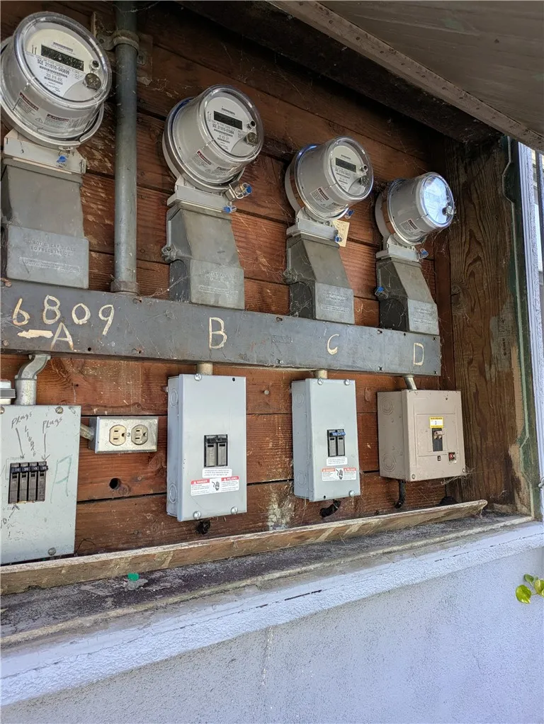 6809 Heliotrope Avenue Bell, CA 90201 - Photo 17 of 18 an aerial view of a house with a outdoor space