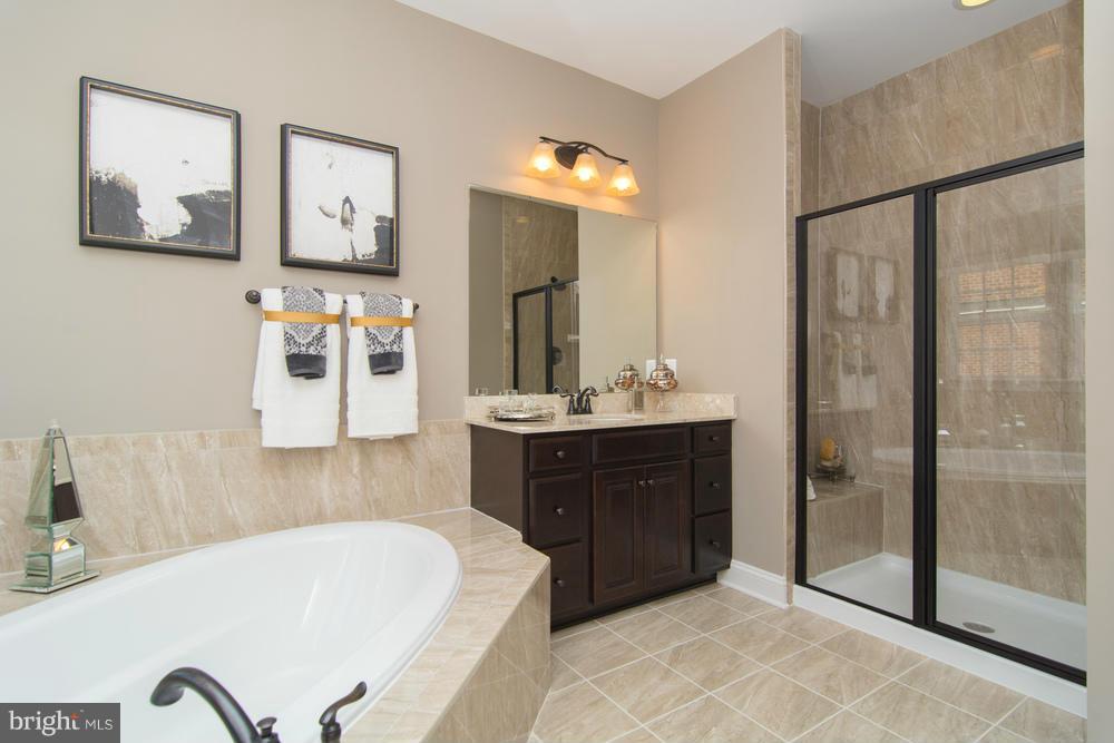 8026 Orchard Grove Road, Unit 11H Odenton, MD 21113 - Photo 7 of 30 SPA STYLE OWNERS BATHROOM