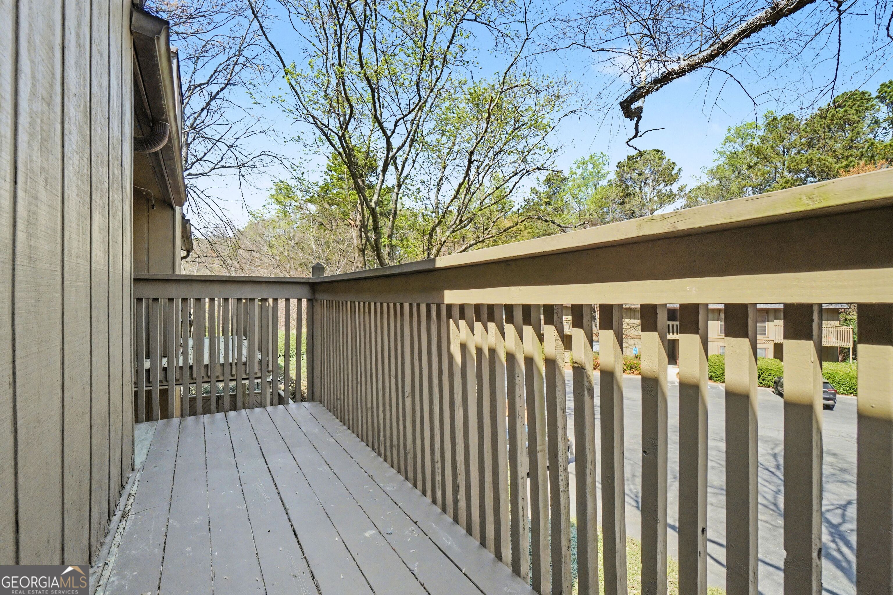 918 Dunbar Drive Atlanta, GA 30338 - Photo 14 of 16 a view of wooden balcony with wooden floor