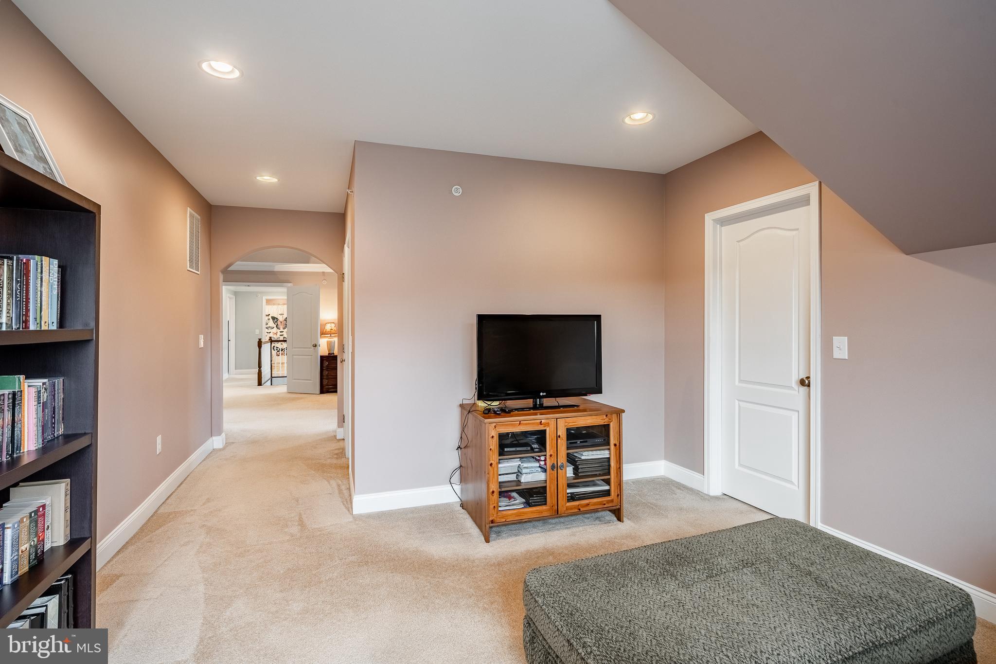 3000 Tyler Way Chalfont, PA 18914 - Photo 31 of 73 a living room with furniture and a flat screen tv