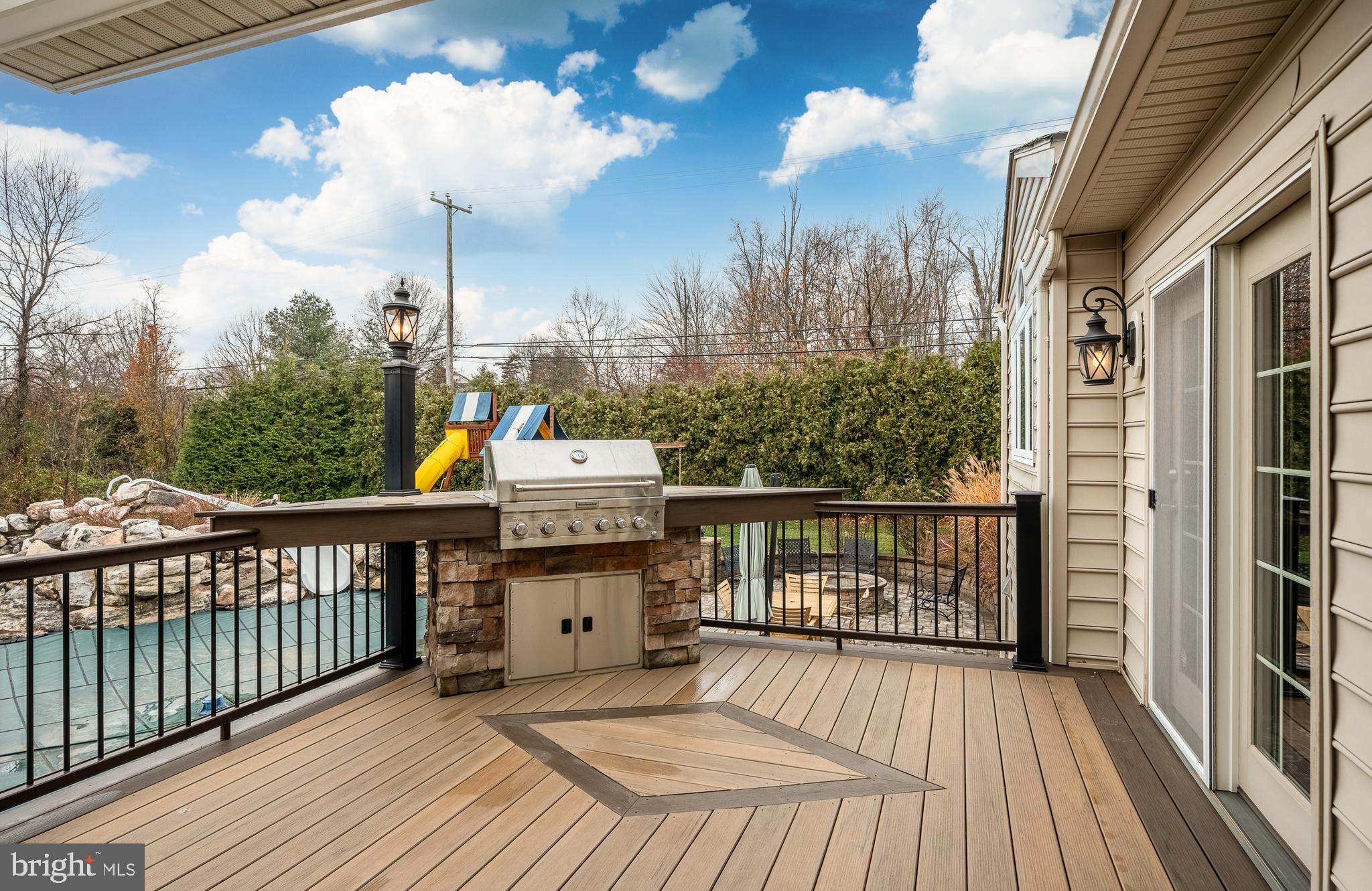 3000 Tyler Way Chalfont, PA 18914 - Photo 47 of 73 a view of a balcony with wooden floor