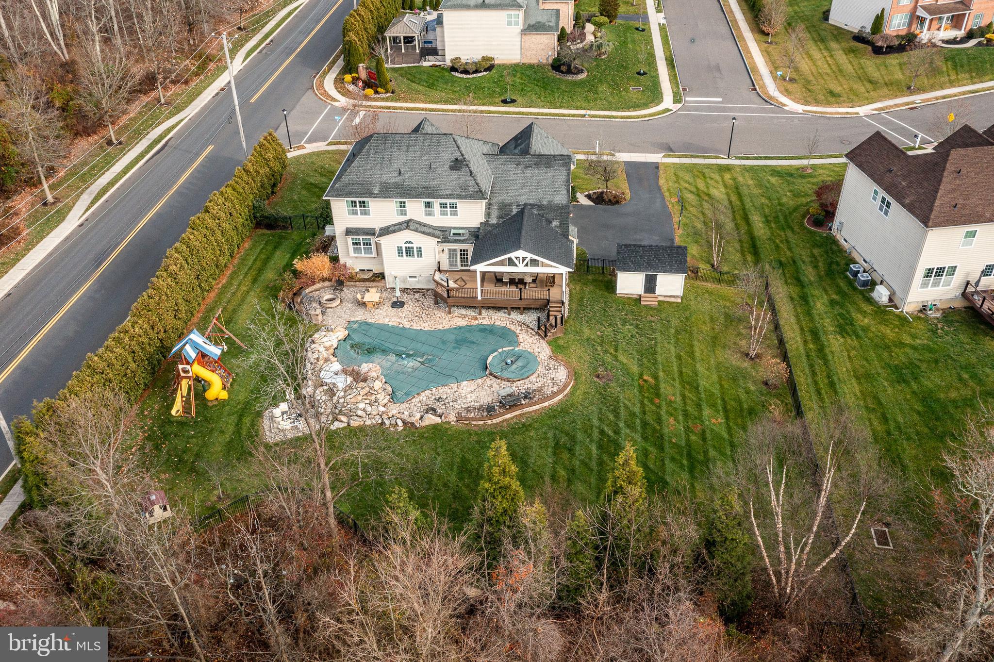 3000 Tyler Way Chalfont, PA 18914 - Photo 67 of 73 an aerial view of residential houses with outdoor space