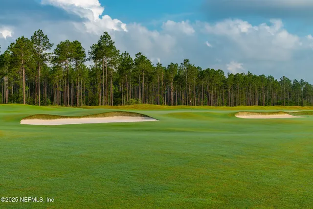 a view of a golf course
