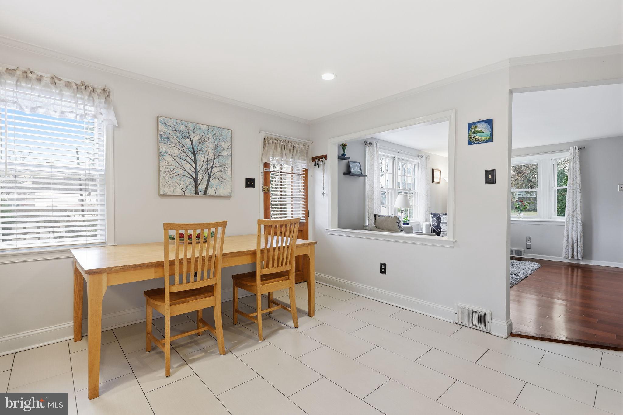 1607 Forrest Avenue Feasterville-Trevose, PA 19053 - Photo 13 of 48 a dining room with furniture and window