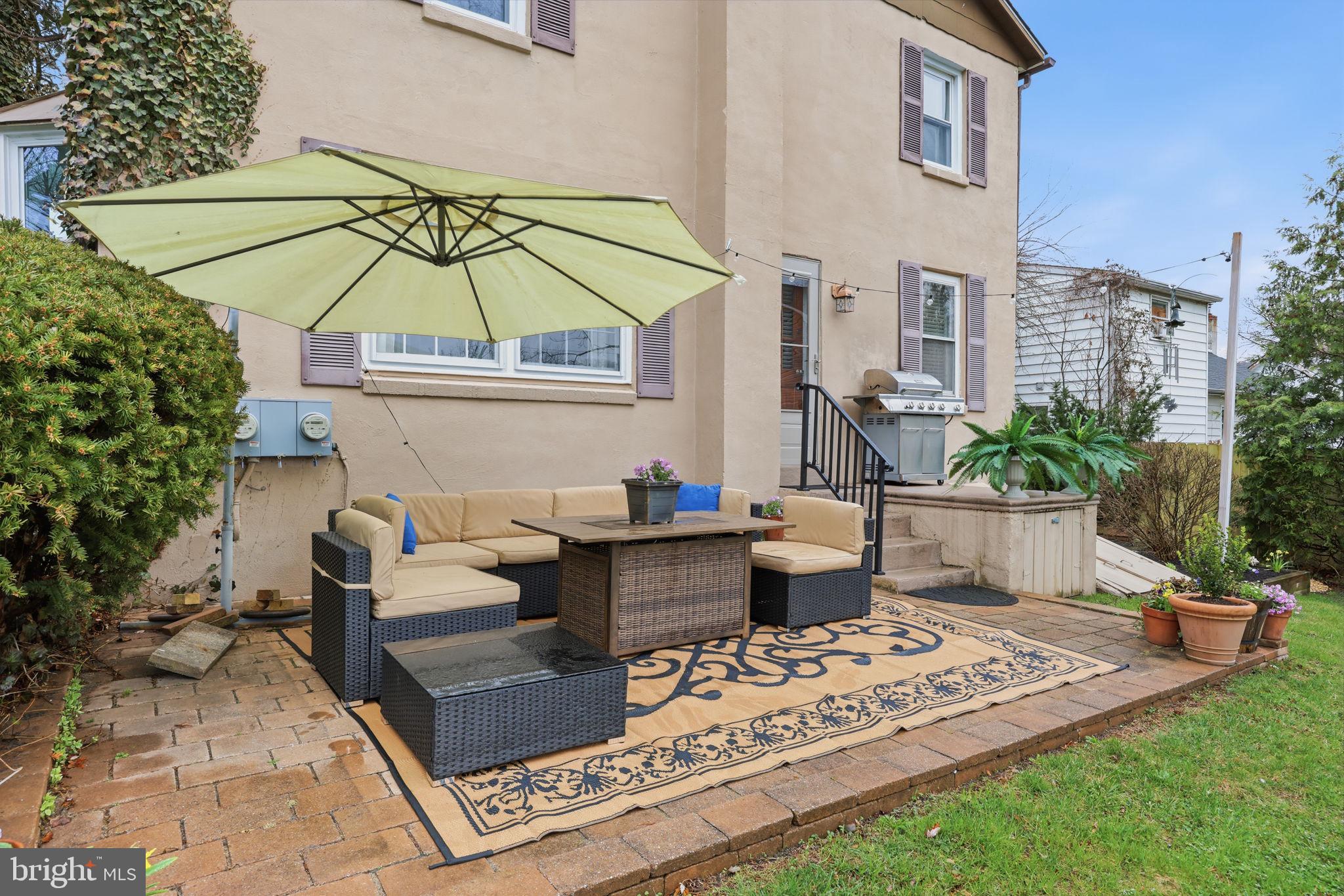 1607 Forrest Avenue Feasterville-Trevose, PA 19053 - Photo 40 of 48 a view of a house with backyard and sitting area
