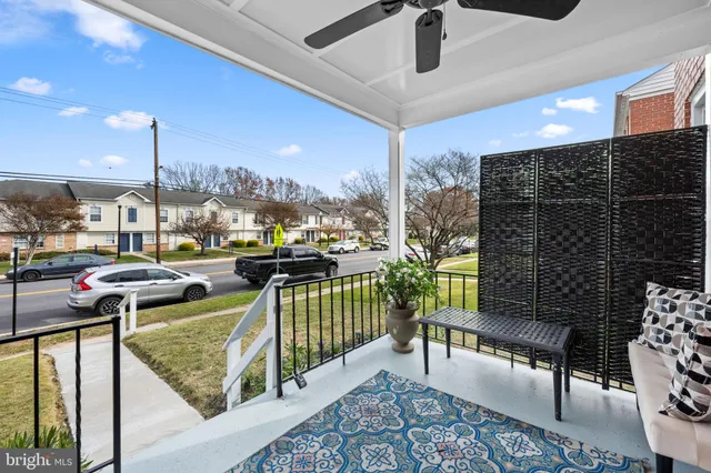 a city view with sitting space