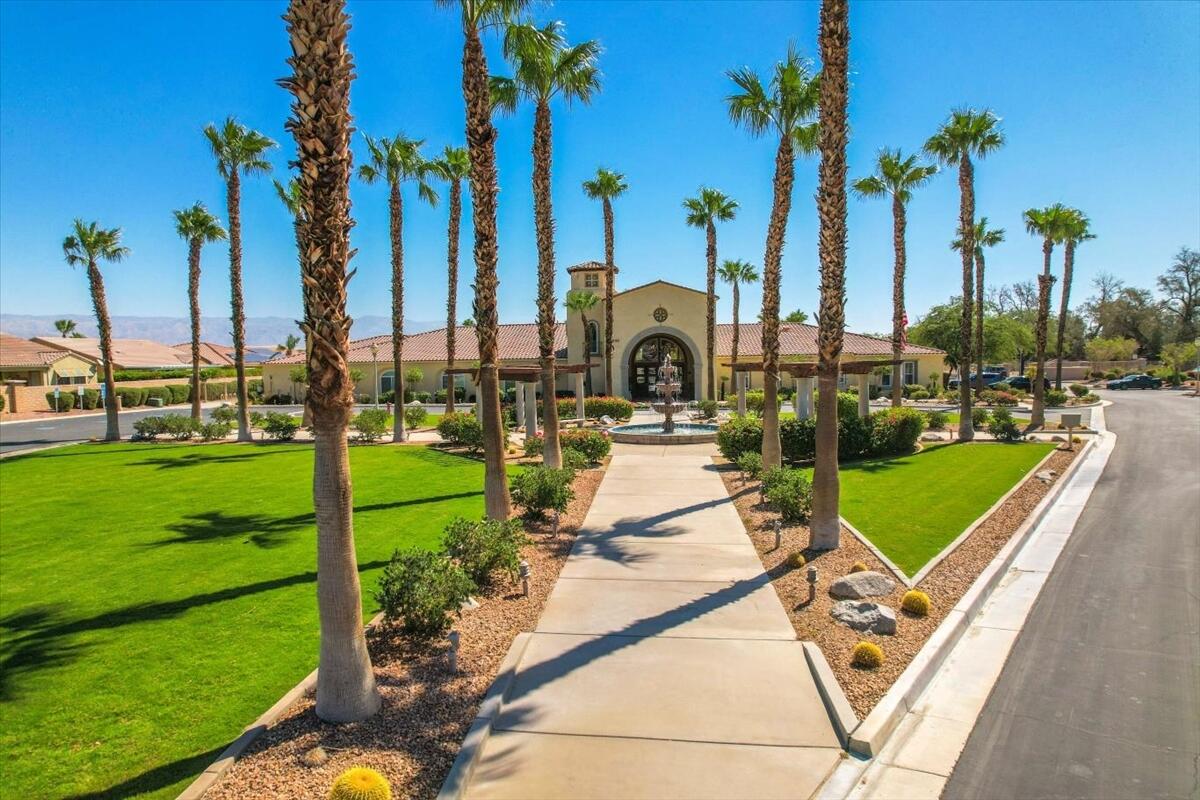 3467 Savanna Way Palm Springs, CA 92262 - Photo 35 of 49 a park view with a garden