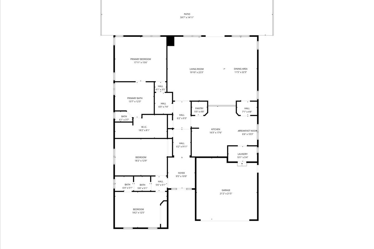 3467 Savanna Way Palm Springs, CA 92262 - Photo 6 of 49 a picture of floor plan