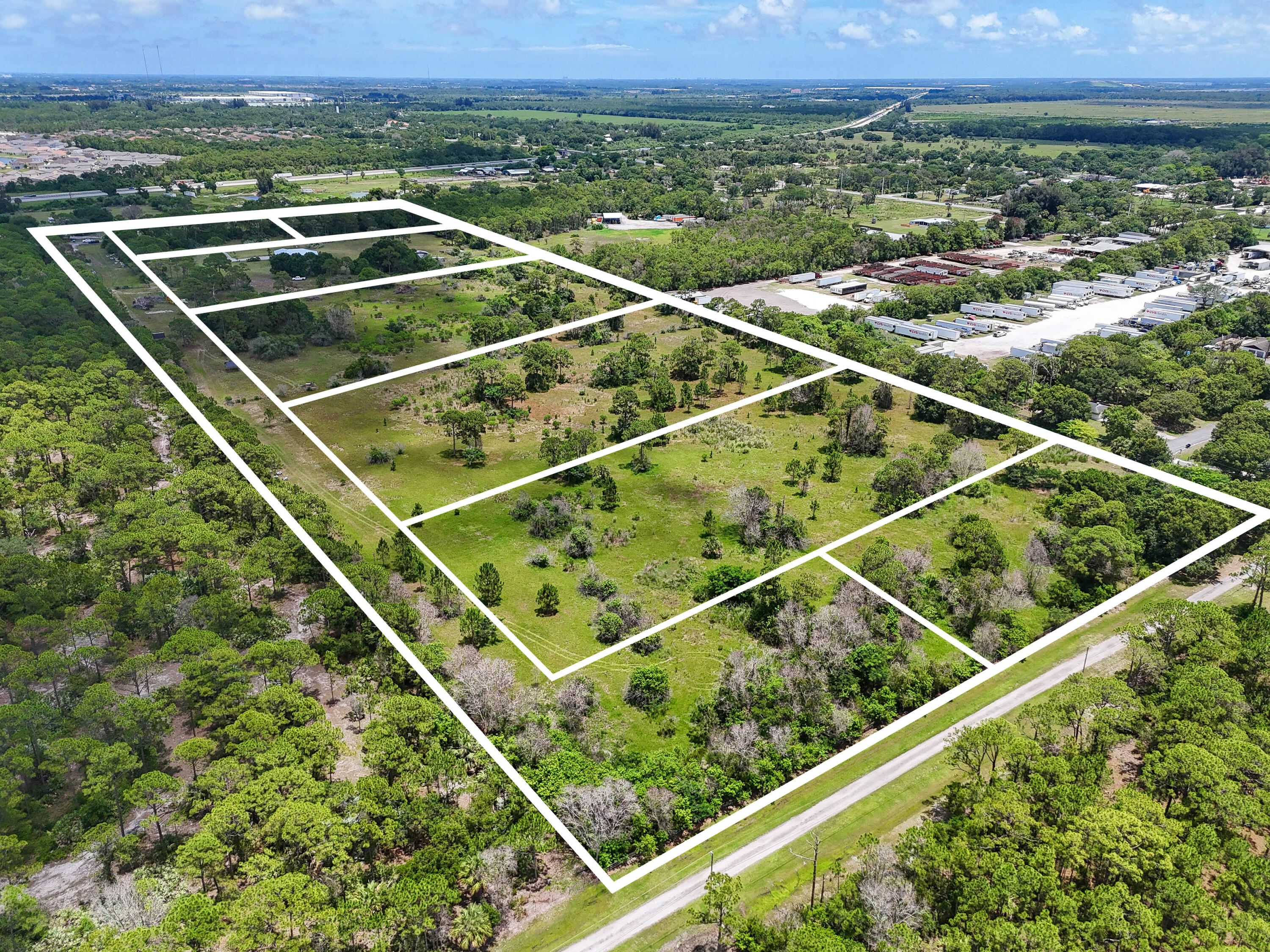 425 North Ffa Road Fort Pierce, FL 34945 - Photo 103 of 106 425NFFARdAerials(22)marked