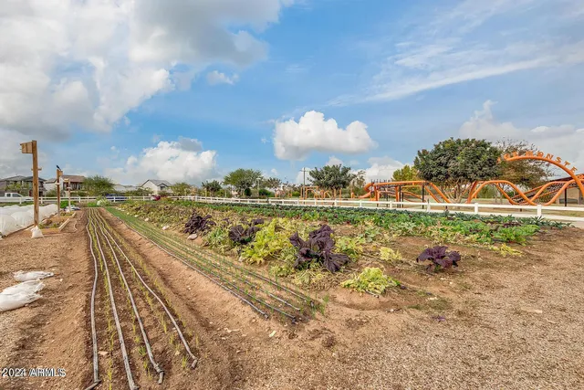 a view of a lake with a big yard