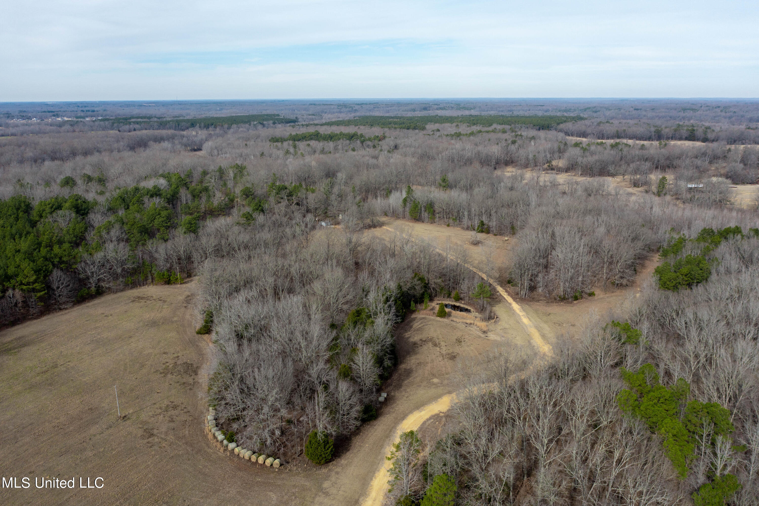 1797 Isom Chapel Road Holly Springs, MS 38635 - Photo 25 of 41 Aerial of Property