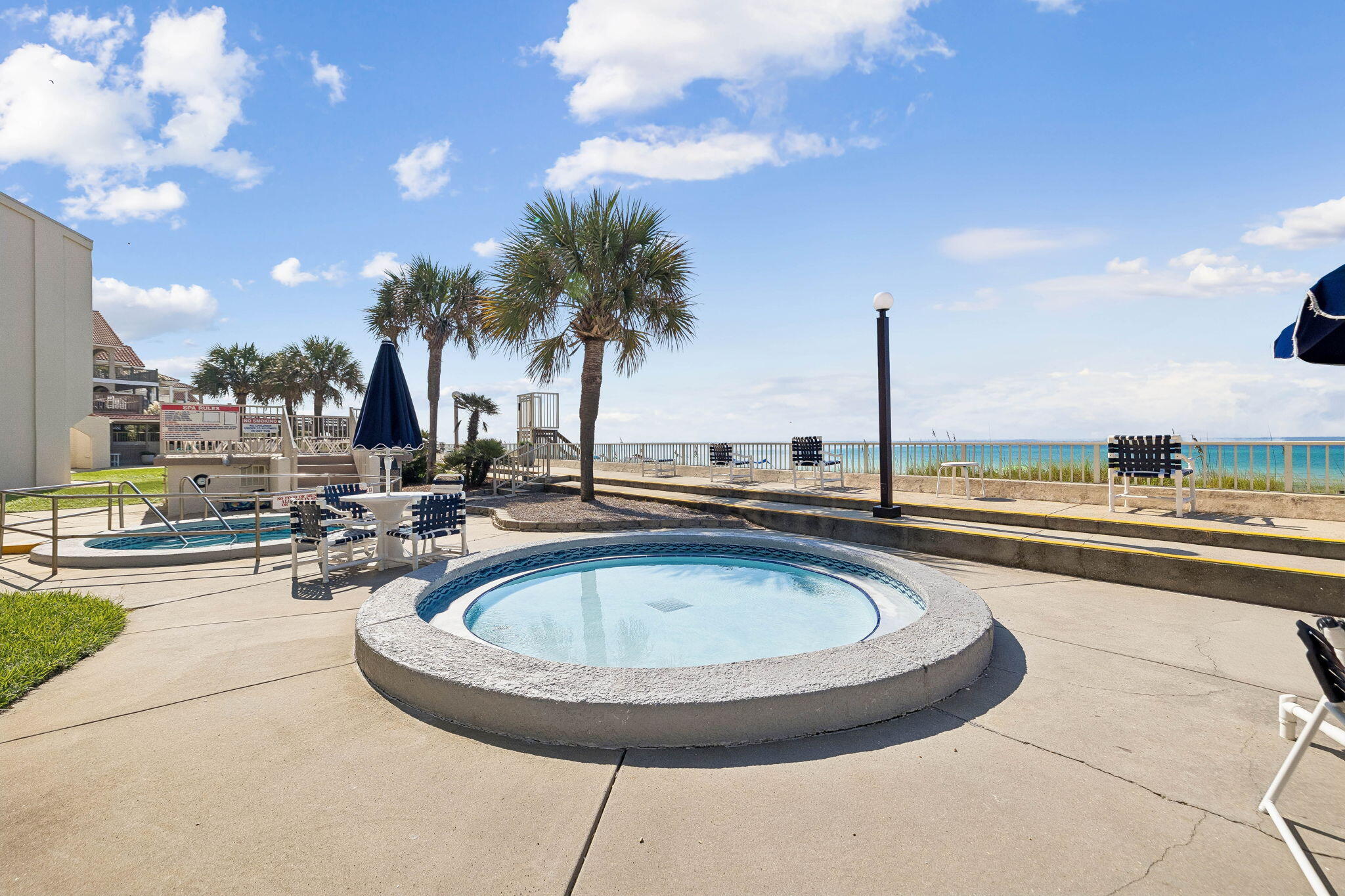 21703 Front Beach Road, Unit 23 Panama City Beach, FL 32413 - Photo 10 of 13 Gulf Front Hot Tub