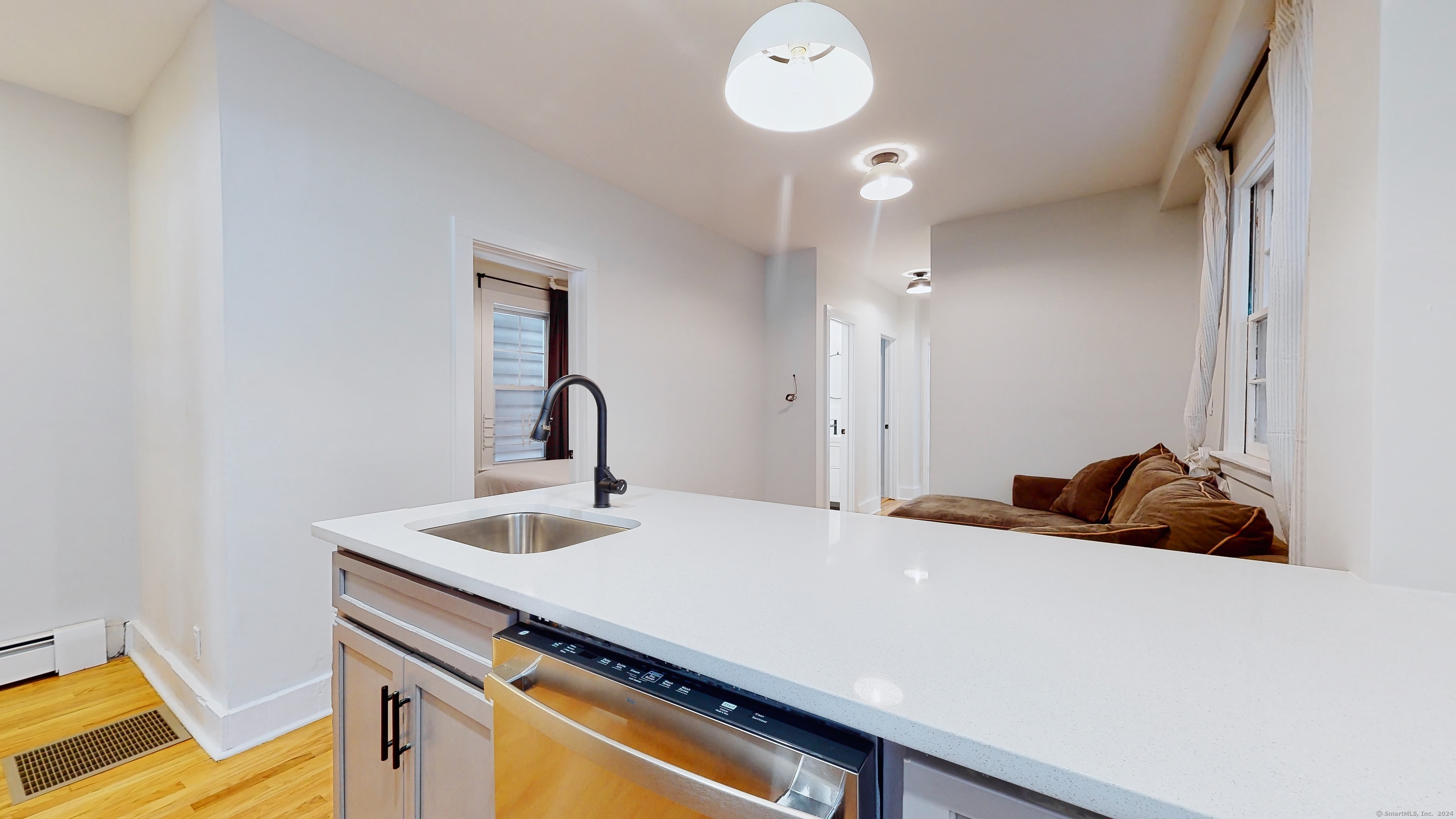 86 Edwards Street, Unit 1 New Haven, CT 06511 - Photo 33 of 40 a bedroom with a bed and a sink