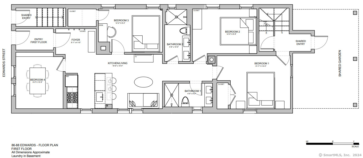 86 Edwards Street, Unit 1 New Haven, CT 06511 - Photo 40 of 40 a picture of a very nice looking living room