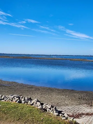 a view of an ocean beach