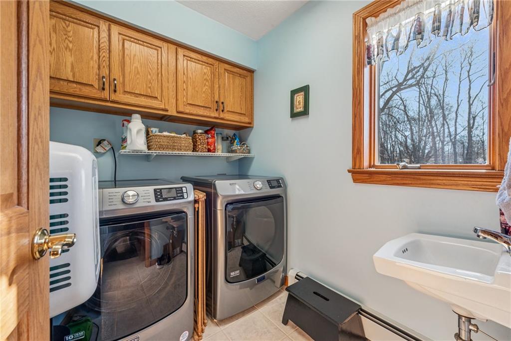 404 Oneida Trail Mercer, PA 16137 - Photo 20 of 50 Laundry room is on the main level, just off the kitchen. Washer & dryer included!