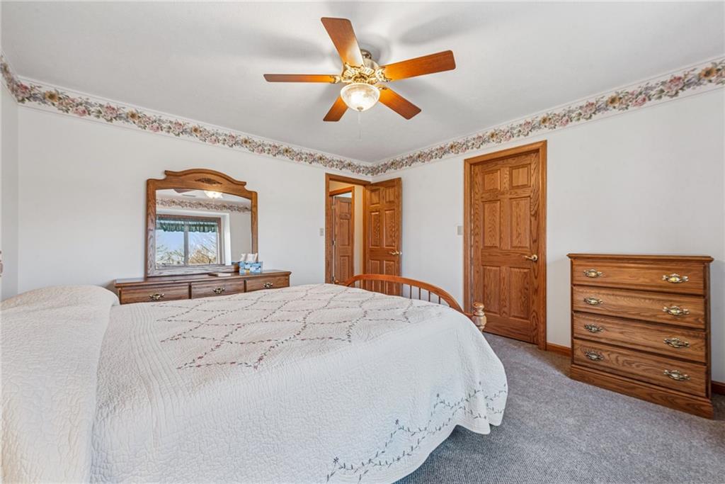 404 Oneida Trail Mercer, PA 16137 - Photo 22 of 50 One of three additional bedrooms on the upper level.