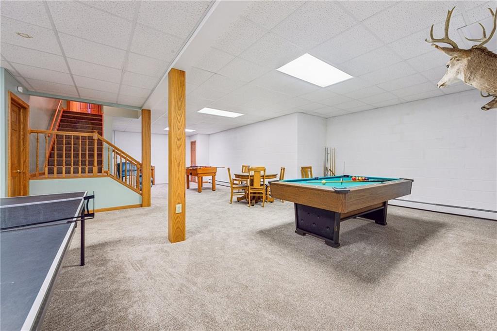 404 Oneida Trail Mercer, PA 16137 - Photo 29 of 50 Large gameroom, with plenty of space for entertaining.