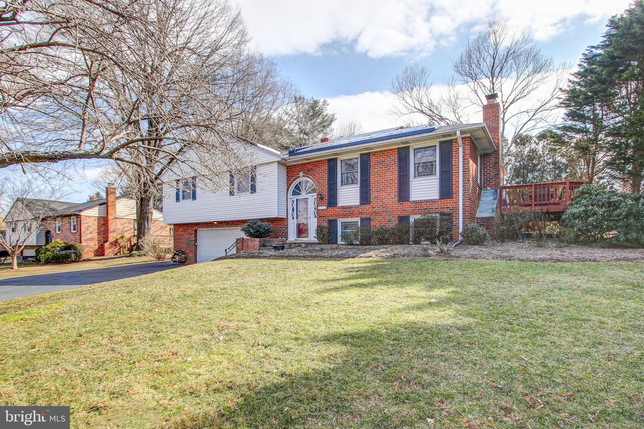 3705 Falling Green Road Olney, MD 20832 - Photo 32 of 32 Front View Of Home With Expanded Drive