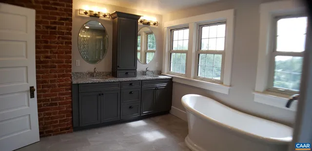 a view of a bathroom