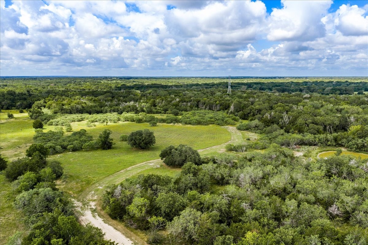 2845 Boehnke Road Muldoon, TX 78949 - Photo 15 of 39 a view of a garden with a building in the background