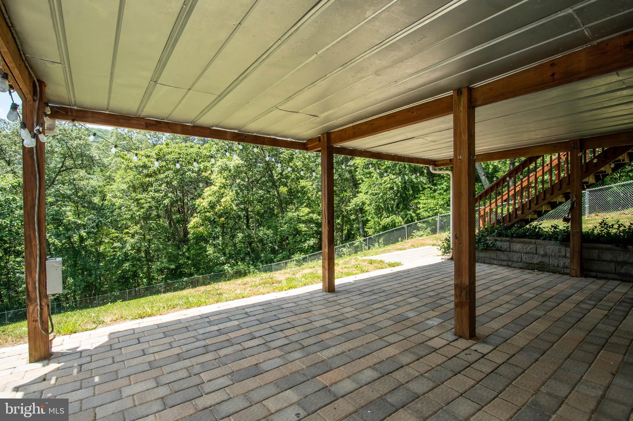 803 Lower Valley Road Strasburg, VA 22657 - Photo 30 of 34 Paver patio under deck