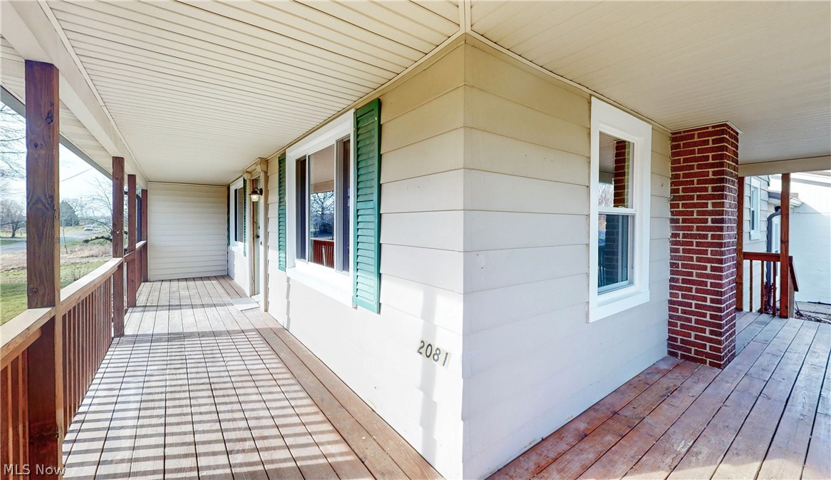 2081 Stroup Road Atwater, OH 44201 - Photo 11 of 48 View of wooden deck