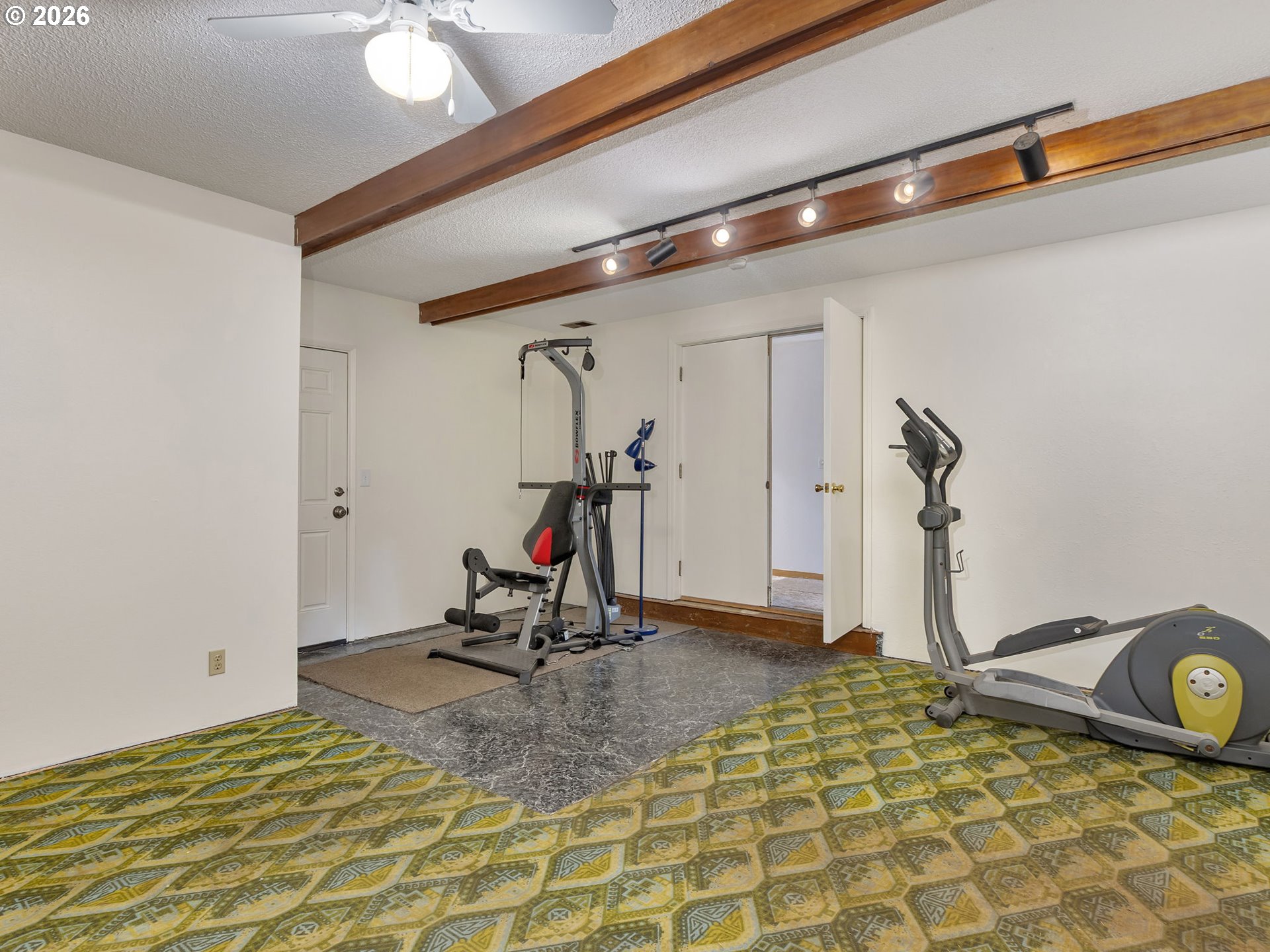 1033 Northeast 178th Avenue Portland, OR 97230 - Photo 25 of 29 a view of a room with gym equipment