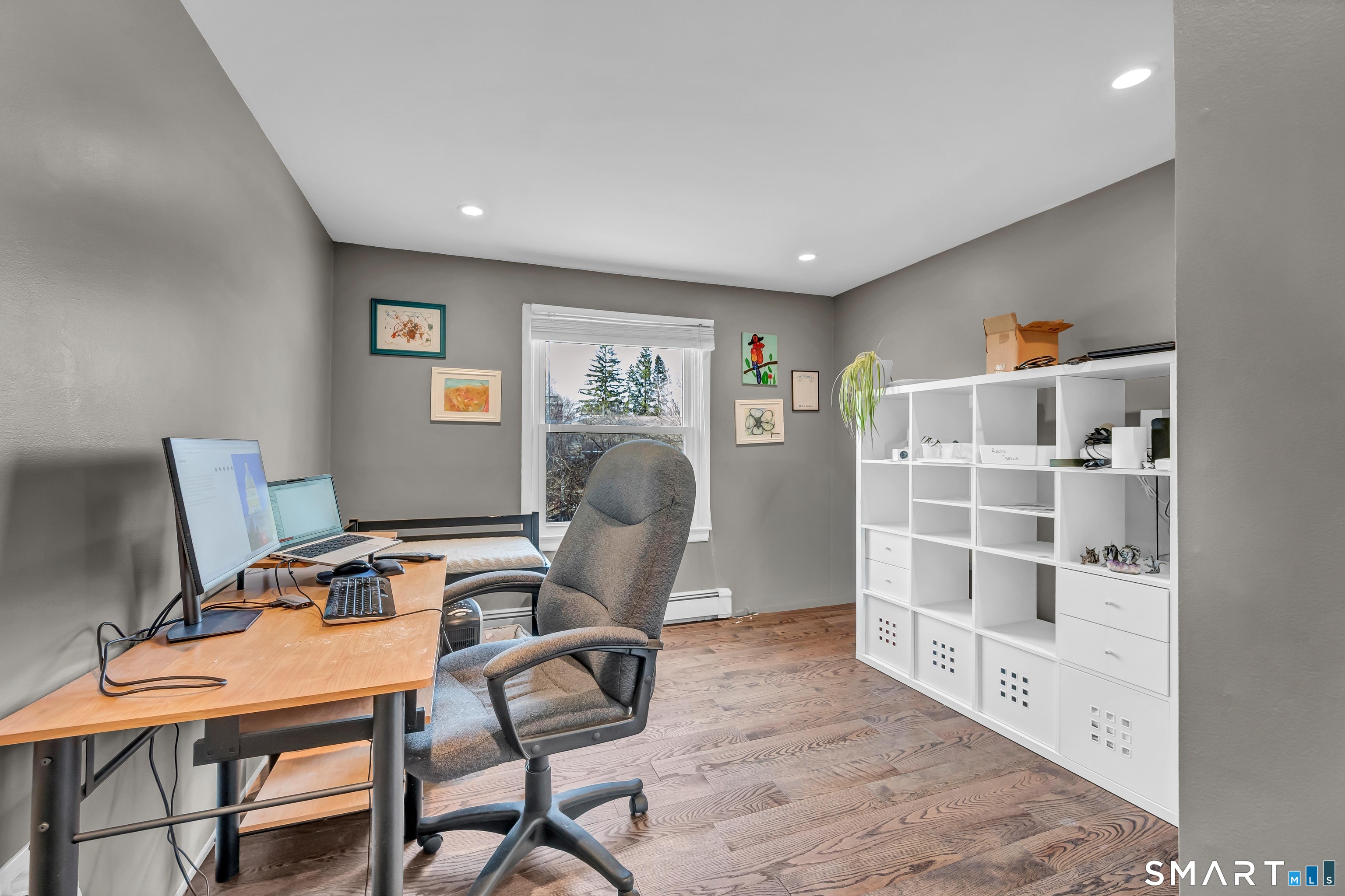 10 Grove Place Bethel, CT 06801 - Photo 24 of 33 a workspace with furniture and wooden floor