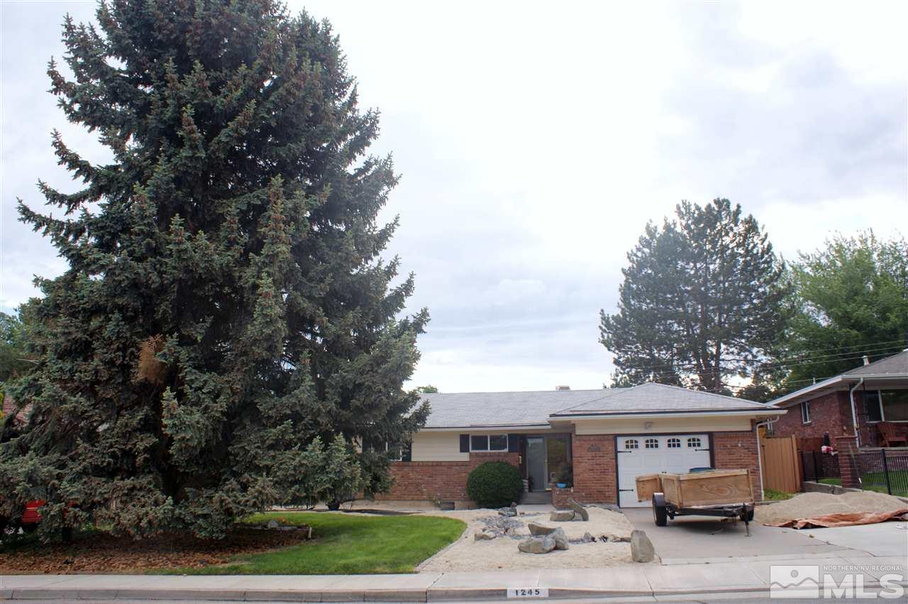 1245 Washington Street Reno, NV 89503 - Photo 1 of 1 a front view of a house with garden space and houses