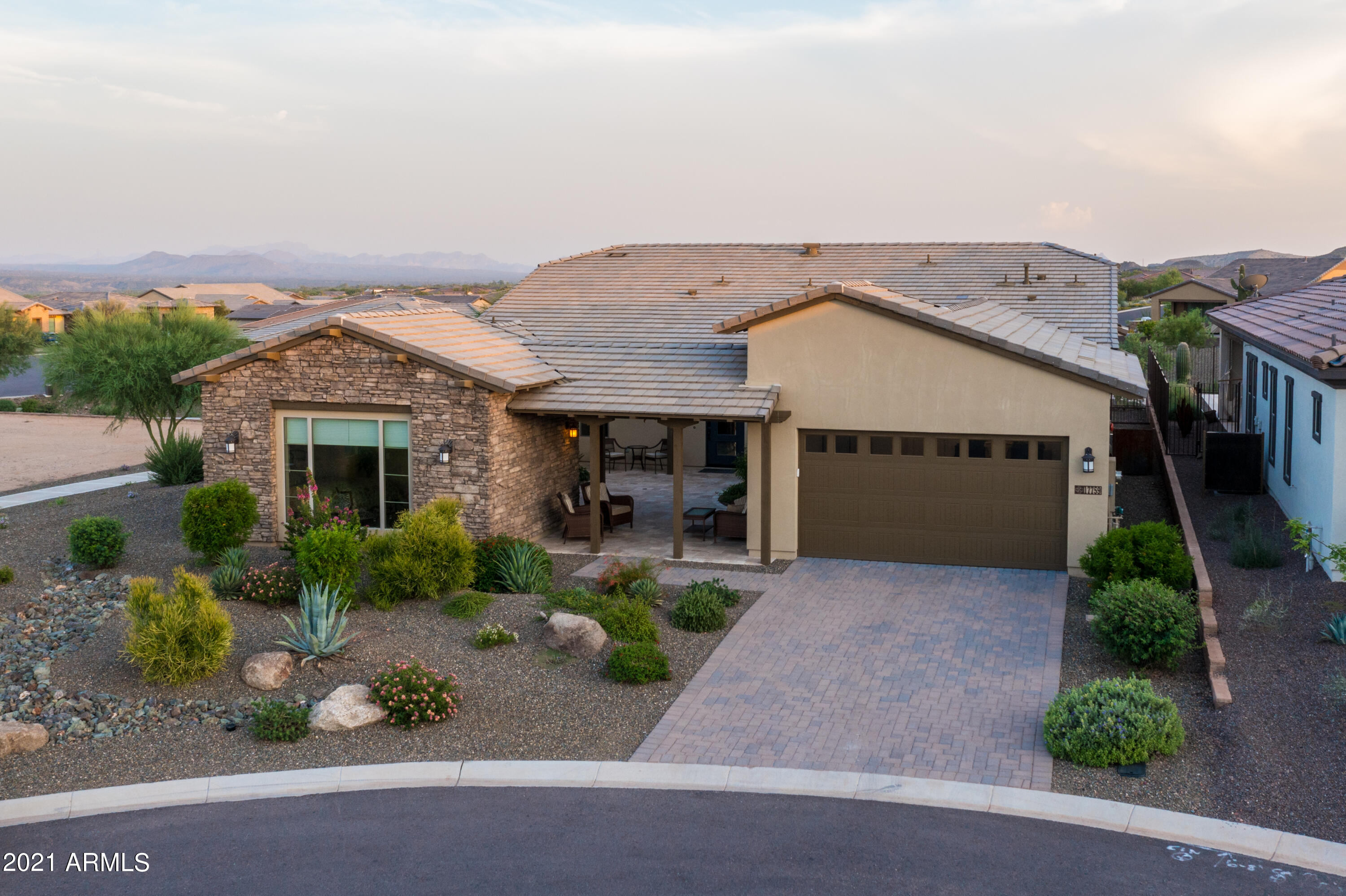 17759 East Ord Court Rio Verde, AZ 85263 - Photo 1 of 54 Aerial view of front yard