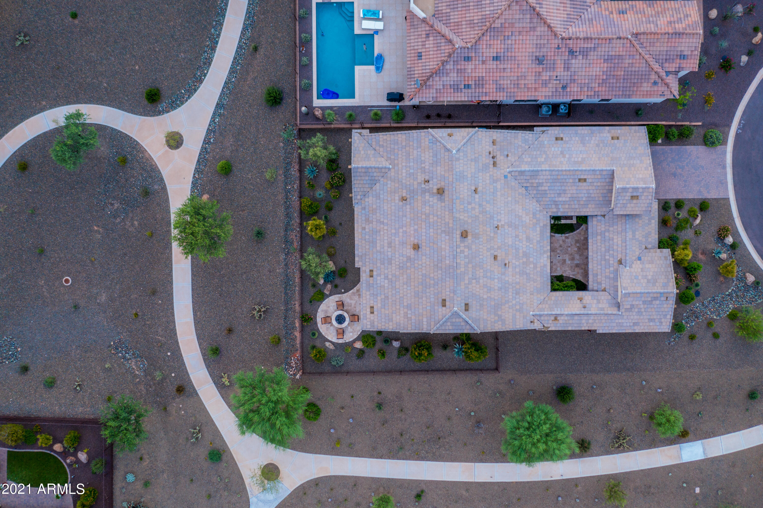 17759 East Ord Court Rio Verde, AZ 85263 - Photo 51 of 54 Aerial Overhead View