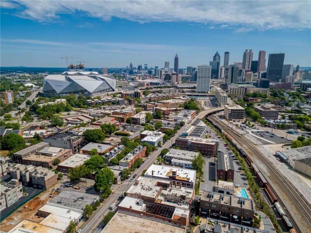 215 Mitchell Street Southwest, Unit 19 Atlanta, GA 30303 - Photo 29 of 29 a view of a city