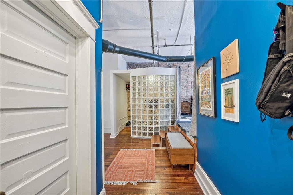 215 Mitchell Street Southwest, Unit 19 Atlanta, GA 30303 - Photo 3 of 29 a view of a living room with a large window