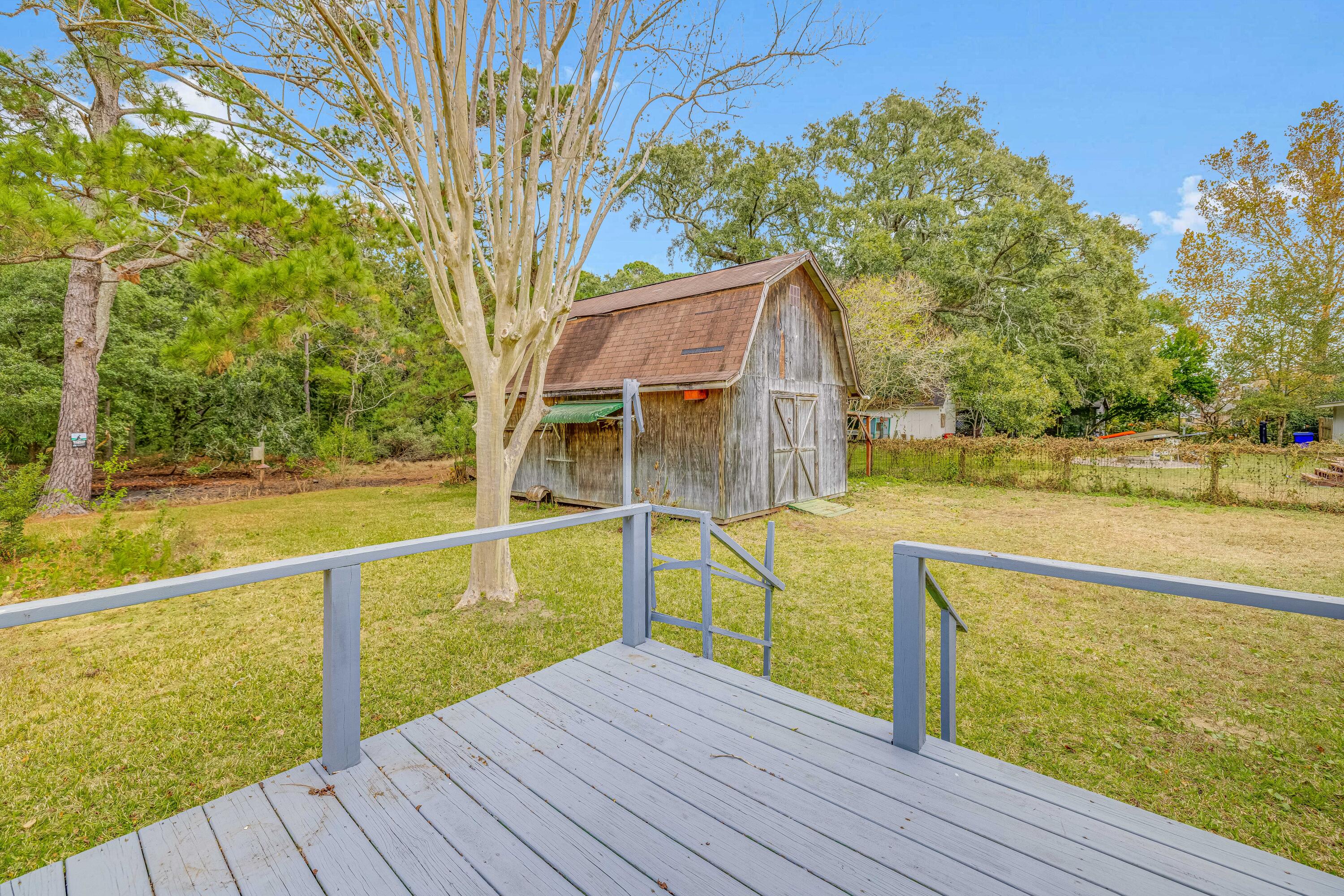 648 Schooner Road Charleston, SC 29412 - Photo 17 of 25 Deck to Barn