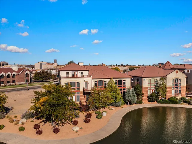 a view of swimming pool and lake view