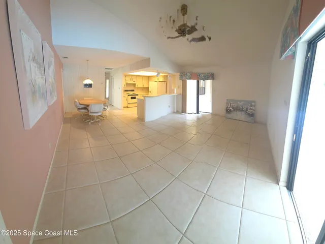 a living room with furniture and window