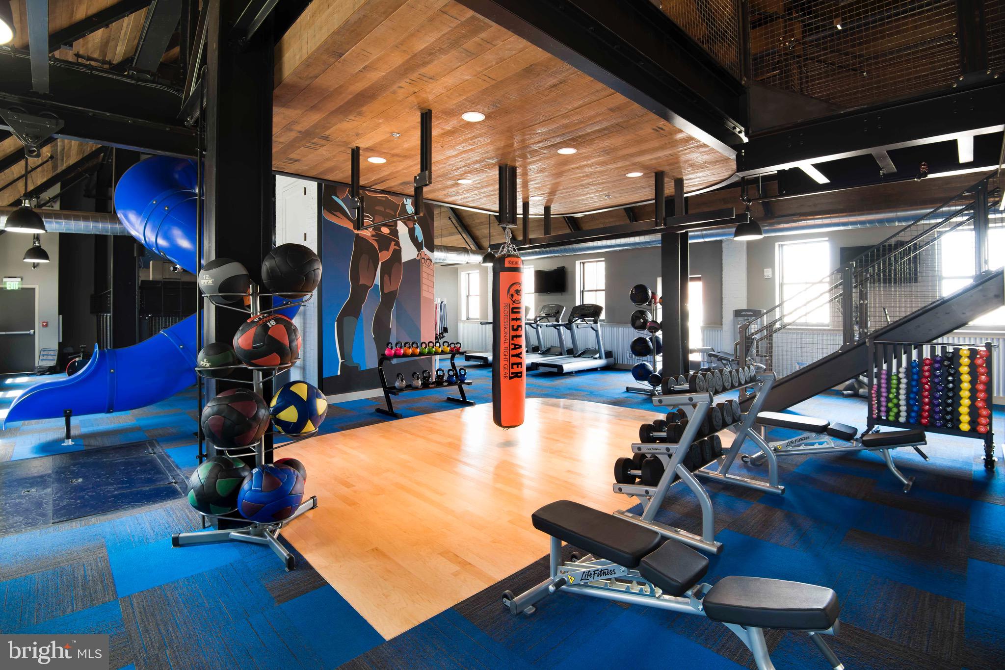 103 South Gay Street, Unit 1BR Baltimore, MD 21202 - Photo 27 of 92 a view of a room with gym equipment