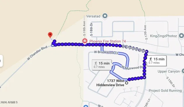 $469,000 | 1737 West Hiddenview Drive, Phoenix, AZ 85045