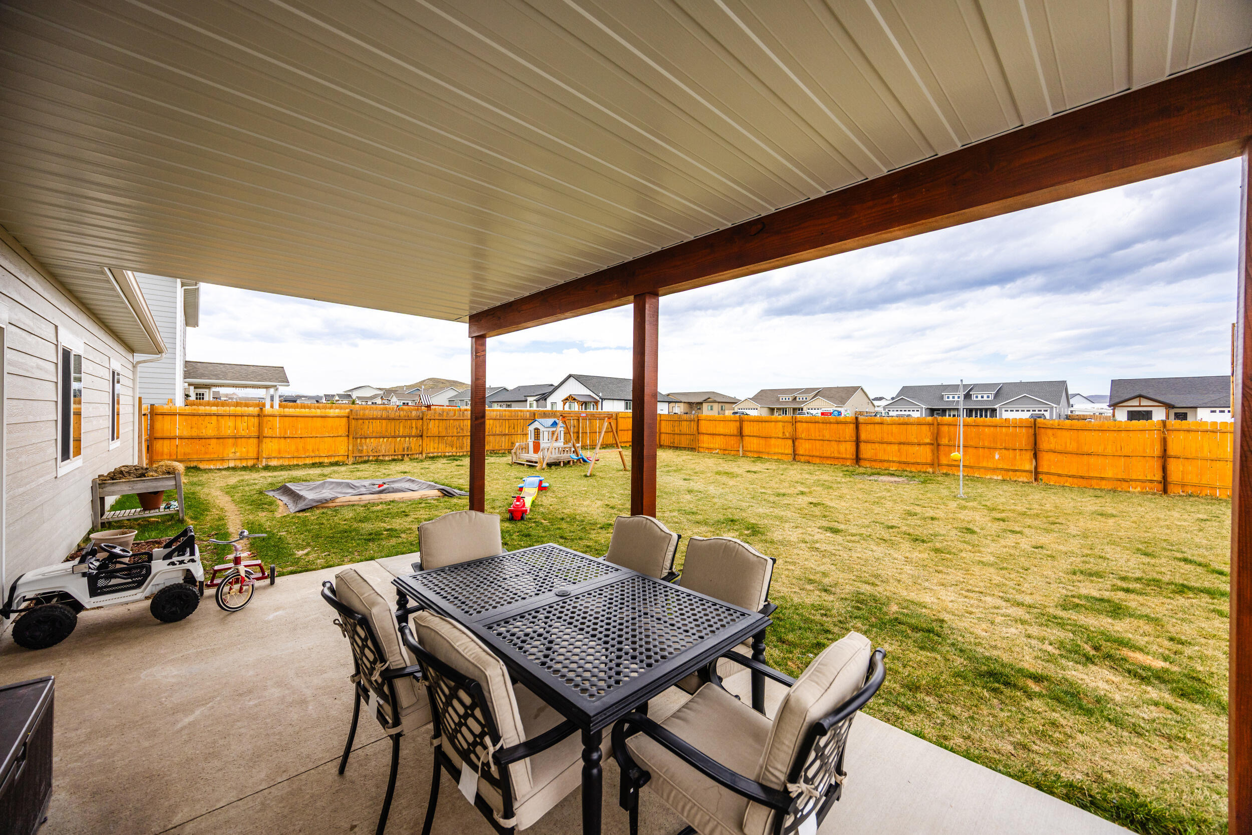 1323 Silverton Drive Ranchester, WY 82839 - Photo 24 of 27 Back patio