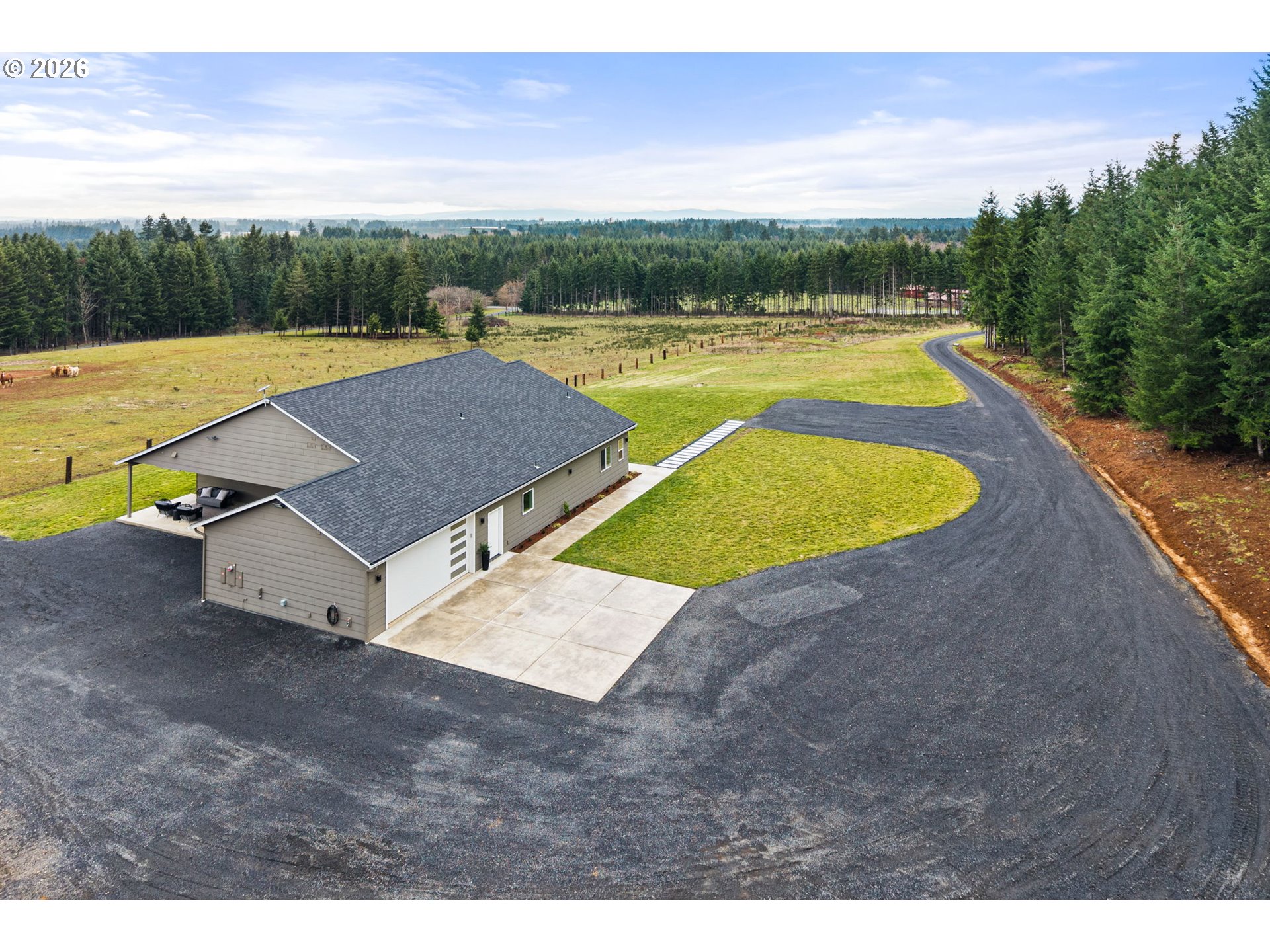 527 Tennessee Road Winlock, WA 98596 - Photo 38 of 48 a view of a swimming pool and lake view