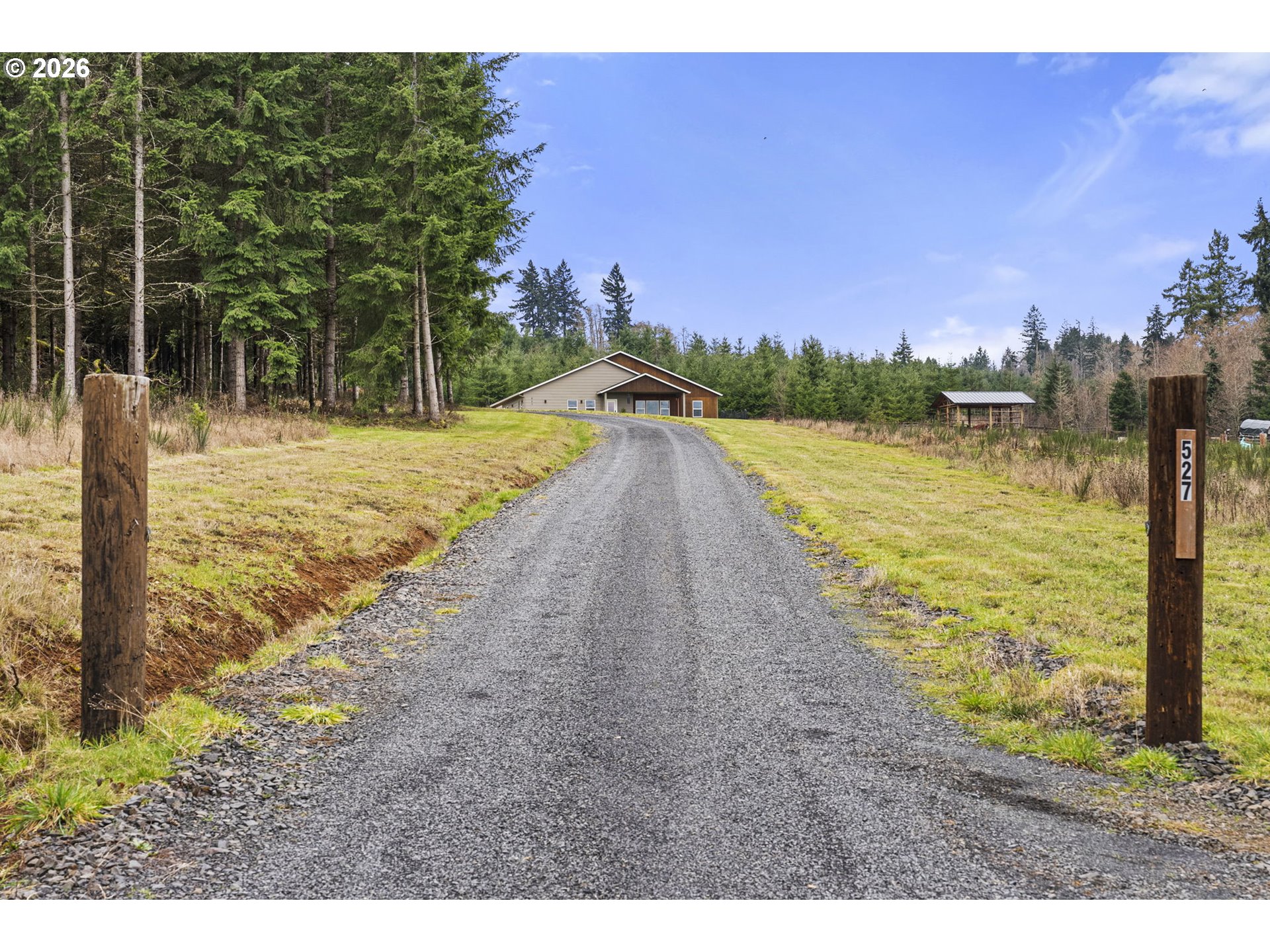 527 Tennessee Road Winlock, WA 98596 - Photo 43 of 48 a view of a lake with a yard