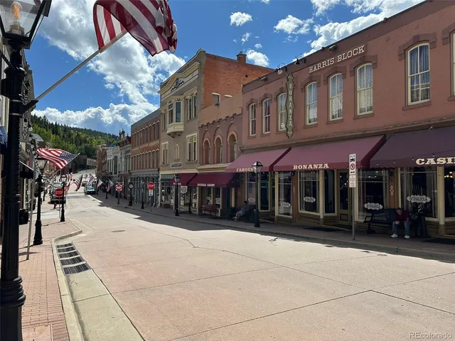 a building with a clock on the side