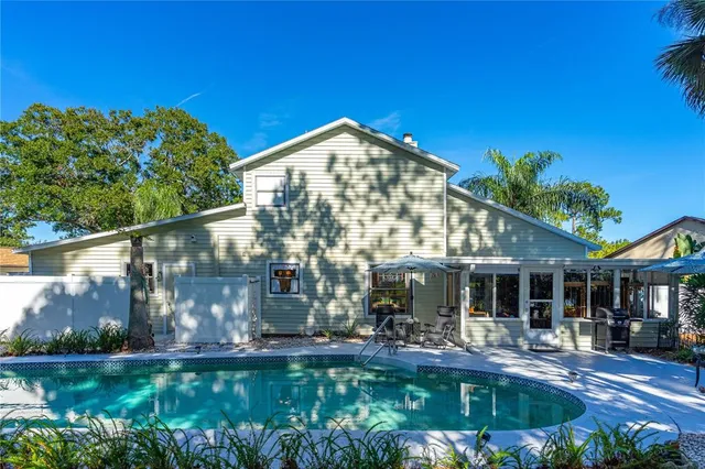a car parked in front of a house