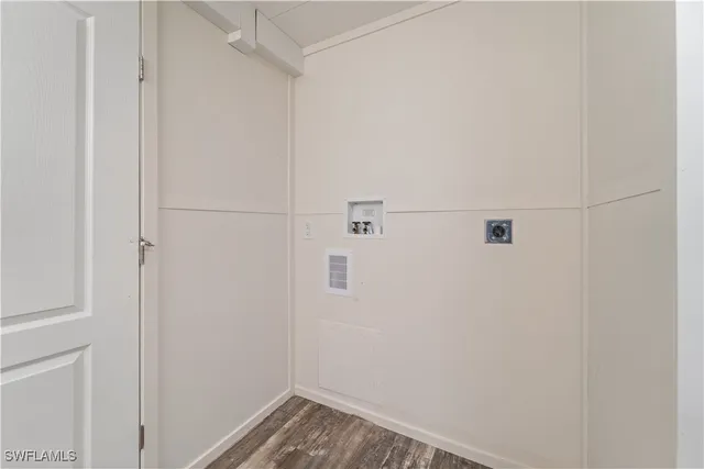 a view of a small space