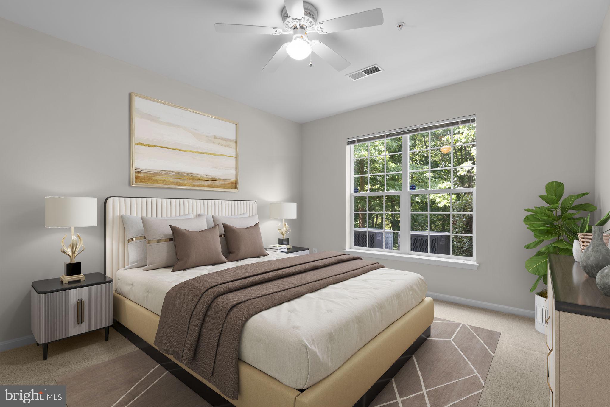 7315 Maplecrest Road, Unit 104 Elkridge, MD 21075 - Photo 36 of 58 a bedroom with bed and a window