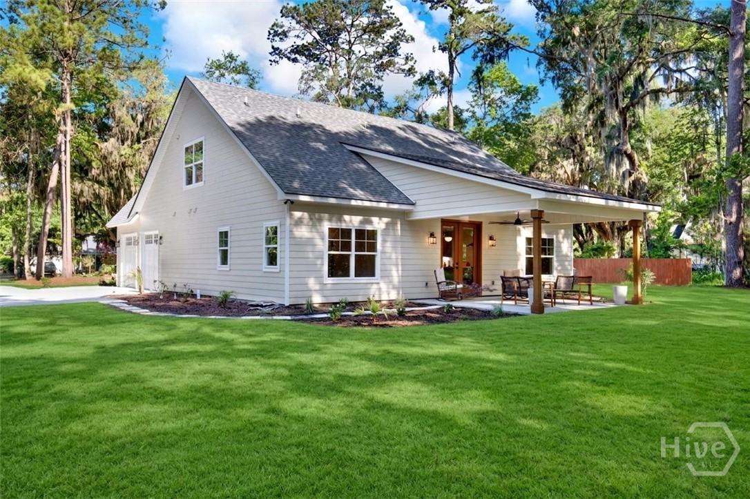 45 Dutchman's Cove Road Midway, GA 31320 - Photo 44 of 54 **Grass enhancement