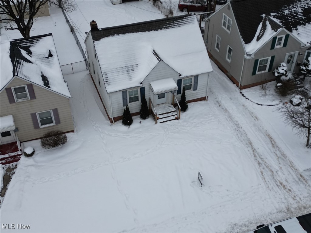 12926 Littleton Road Garfield Heights, OH 44125 - Photo 4 of 12 View of snowy aerial view