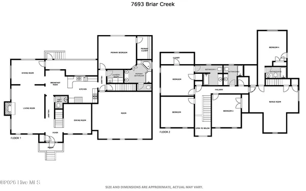 $778,000 | 7693 Briar Creek Road, Rocky Mount, NC 27803